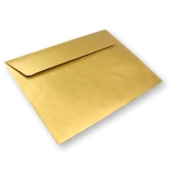 Glanzende papieren envelop