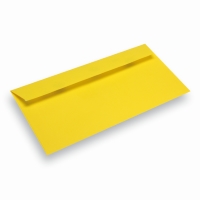 Gele papieren envelop Gele papieren envelop