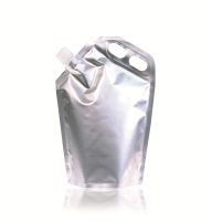 Spoutbag ø 0.09 in 8.66 inch x 12.20 inch Silver