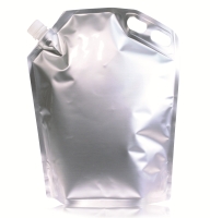 Spoutbag ø21.8mm 290 mm x 355 mm Zilver