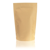 Lamizip Kraft Paper Stand Up Pouches 8.66 inch x 13.19 inch Brown