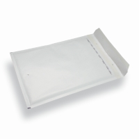 Papirboblekuverter 150 mm x 215 mm Hvid