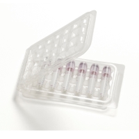 Transportblister bloed 6 posities Transparant