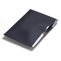Pochette PVC refermable A4/ C4 Bleu