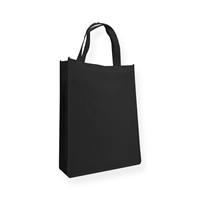 Non Woven draagtas 310 mm x 410 mm Zwart