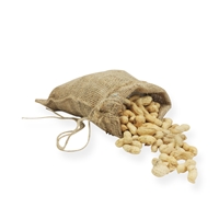 Jute Koorddraagtas 150 mm x 250 mm Bruin
