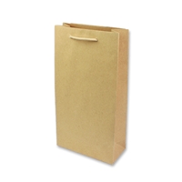 Papir Vin taske 200 mm x 380 mm Brun