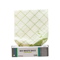Composteerbare afvalzakken 120 L 935 mm x 1150 mm Groen