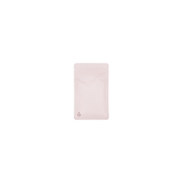 Sachet 3 soudures Recyclable avec Zip 70 mm x 110 mm Rose