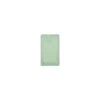 Genanvendelig flade pose 70 mm x 110 mm Grøn