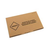 UN3373 shipping box medium 164 mm x 270 mm Bruin