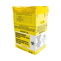 Avfallsbeholder papp 50L lav 263 mm x 355 mm