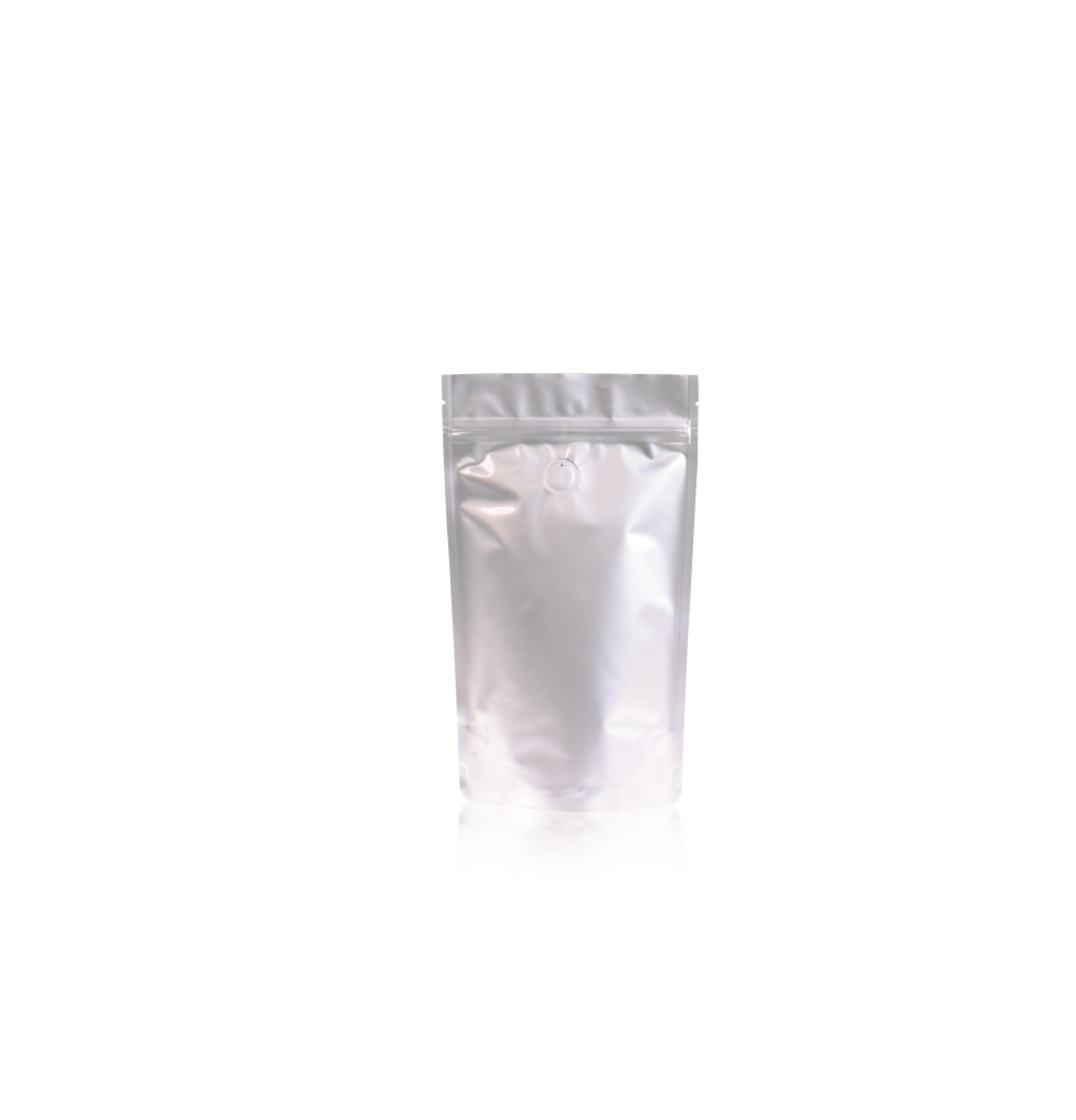 Doypack Stazakken 140 mm x 235 mm Zilver