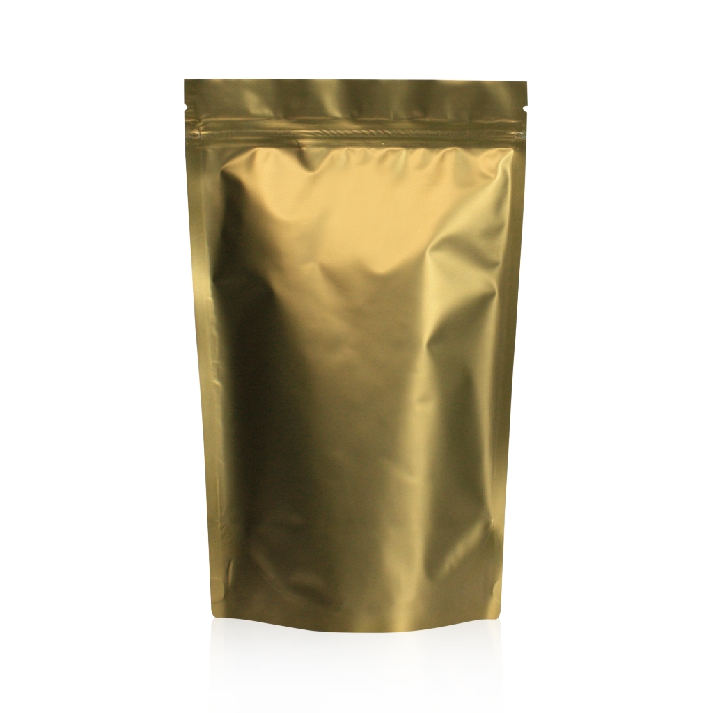 Doypack Colour Stazakken 185 mm x 295 mm Goud
