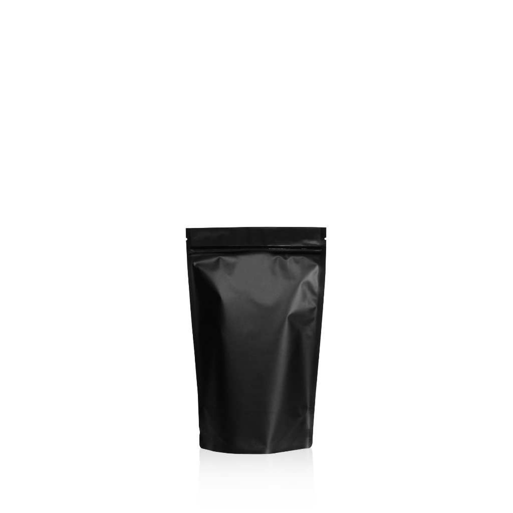 LamiZip Colour Standbodenbeuteln 95 mm x 150 mm Schwarz