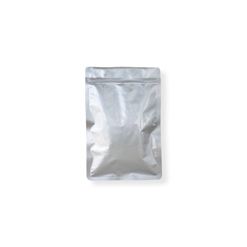 Sachet 3 soudures avec zip 135 mm x 225 mm Argent