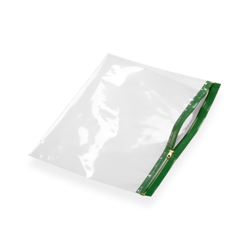 Polyzip 485 mm x 340 mm Grøn
