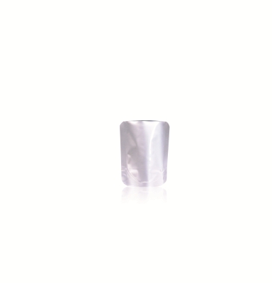 Stand up pouch open 80 mm x 100 mm Silver