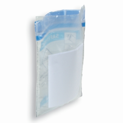 Safetybag med dokumentlomme 165 mm x 265 mm Gjennomsiktig