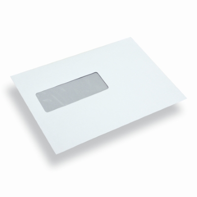 Enveloppe Administrative Blanche - Fenêtre à gauche A5/ C5 Blanc