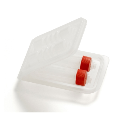 Blister de Transport pour 2 tubes - Fèces Translucide