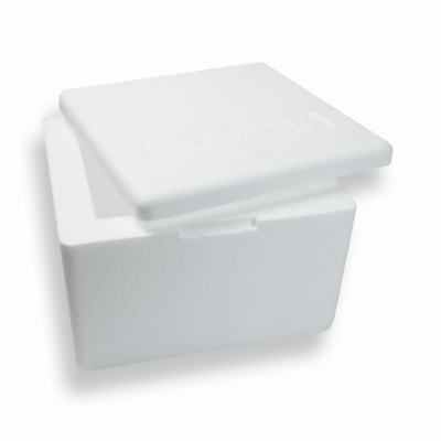 EPS eske 230 mm x 235 mm Hvit