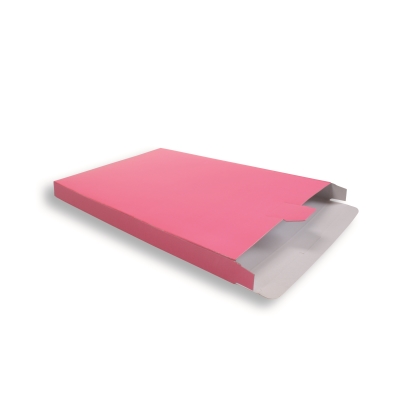 Boîte Carton pour Envoi Postal 350 mm x 240 mm Rose