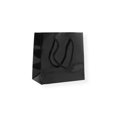 Glossybag 140 mm x 140 mm Schwarz
