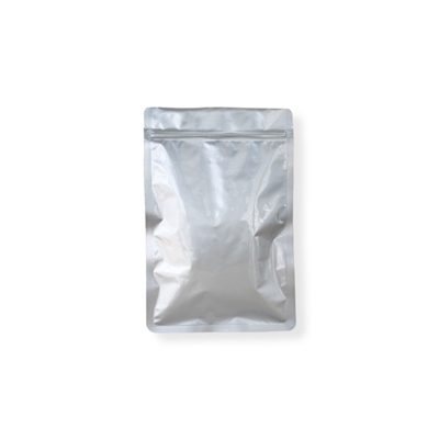 Flatbag with gripclosure 6.30 inch x 10.04 inch Silver