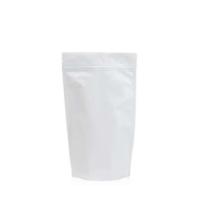 Lamizip Colour Stand Up Pouches 5.51 inch x 8.07 inch White