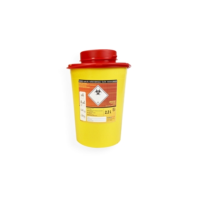 Daklapack Kanylebeholder VITAL 2,2 ltr. Gul